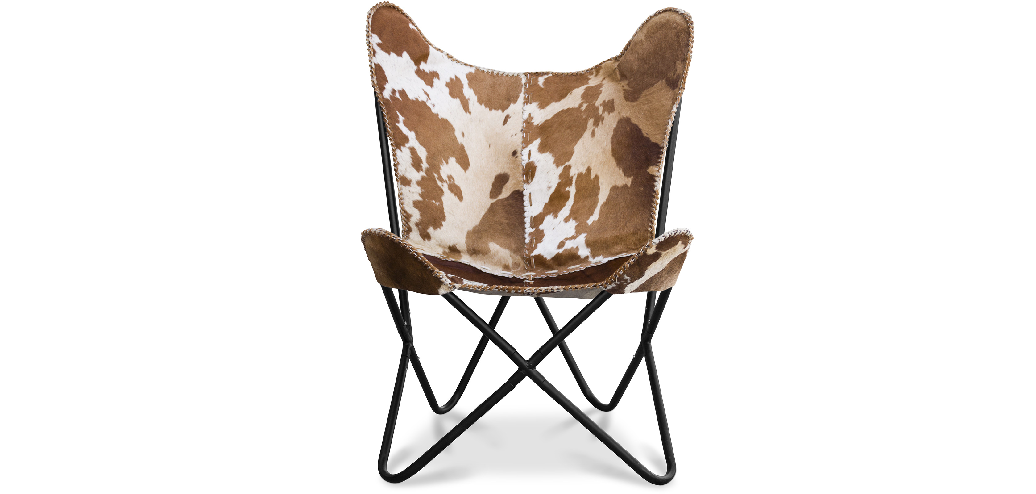 cow print butterfly chair