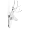 Buy Wall Decoration - White Deer Head - Ika White 55737 at MyFaktory