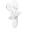 Buy Wall Decoration - White Deer Head - Ika White 55737 in the Europe