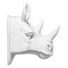 Buy Wall Decoration - White Rhino Head - Ika White 55733 - prices