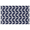 Buy Arrow Design Wool Rug - Rowan Dark blue 58456 - in the EU