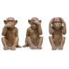 Buy Decorative Design Figures - Monkeys - Sensa Brown 58449 - in the EU