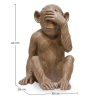 Buy Decorative Design Figures - Monkeys - Sensa Brown 58449 home delivery