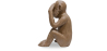 Buy Decorative Design Figure - Blind Monkey - Sense Brown 58446 home delivery