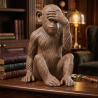 Buy Decorative Design Figure - Blind Monkey - Sense Brown 58446 - in the EU