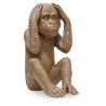 Buy Decorative Design Figure - Deaf Monkey - Sense Brown 58447 - prices