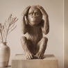 Buy Decorative Design Figure - Deaf Monkey - Sense Brown 58447 - prices