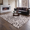 Buy Rectangular Vegan Leather Rug 150 x 200 cm – Hilo Grey 58237 - prices