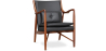 Buy Scandinavian design 45 Armchair Black 58424 home delivery