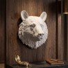 Buy Wall Decoration - White Bear Head - Ika White 55732 in the Europe