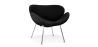 Buy Slice Armchair with Matching Ottoman  Black 16762 - in the EU