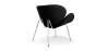 Buy Slice Armchair with Matching Ottoman  Black 16762 at MyFaktory