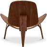 Buy Design Armchair - Scandinavian Style - Upholstered in Pony - Luna Black pony 16775 in the Europe