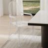 Buy X4 Armchair Louis King Design Transparent Transparent 16464 with a guarantee