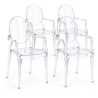 Buy X4 Armchair Louis King Design Transparent Transparent 16464 - in the EU