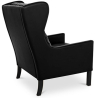 Buy 2204 Armchair - Premium Leather Black 50102 in the Europe