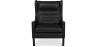 Buy 2204 Armchair - Premium Leather Black 50102 - in the EU
