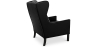 Buy 2204 Armchair - Premium Leather Black 50102 home delivery