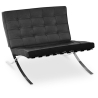 Buy City Armchair - Faux Leather Black 58262 - prices