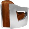 Buy Design Armchair Churchill Lounge - Premium Leather & Steel Steel 48374 home delivery