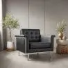 Buy Armchair Trendy - Faux Leather Olive 13180 - prices