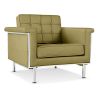 Buy Armchair Trendy - Faux Leather Olive 13180 - in the EU