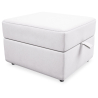 Buy Fabric puf with storage - Otto White 58769 - prices