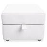 Buy Fabric puf with storage - Otto White 58769 - in the EU