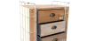 Buy Wooden Chest of Drawers - Industrial Design - Joyia Natural wood 58845 home delivery