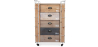 Buy Wooden Chest of Drawers - Industrial Design - Joyia Natural wood 58845 - in the EU