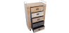 Buy Wooden Chest of Drawers - Industrial Design - Joyia Natural wood 58845 - in the EU