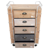 Buy Wooden Chest of Drawers - Industrial Design - Joyia Natural wood 58845 at MyFaktory