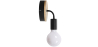 Buy Scandinavian wall lamp - Prinston Black 58849 in the Europe