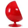 Buy Red Ballon Chair - Faux Leather White 19541 in the Europe
