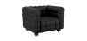 Buy Lukus Armchair with Matching Ottoman - Premium Leather Black 13187 in the Europe