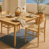 Buy CW-36 Chair Design Boho Bali  Natural wood 58405 with a guarantee