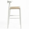 Buy Rope Design Bar Stool Boho Bali - 75cm - Wood White 99958406 with a guarantee