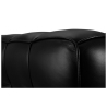 Buy Design Sofa Lukus (3 seats) - Faux Leather Black 13255 home delivery