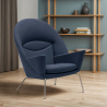 Buy Oculus Armchair - Fabric Black 57151 - prices
