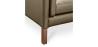 Buy Design Sofa 2332 (2 seater) - Faux Leather Taupe 13921 - in the EU