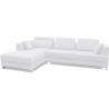Buy Duve  Design Sofa (3 seater) - Right Angle - Fabric White 16613 - prices