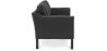 Buy Design Sofa 2213 - 3 seater - Faux Leather Black 13927 in the Europe