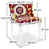 Buy Madame Chair Transparent 31382 with a guarantee