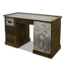 Buy Vintage Industrial Wild Bear Desk - Wood Natural wood 51323 - prices