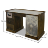 Buy Vintage Industrial Wild Bear Desk - Wood Natural wood 51323 - prices
