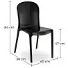 Buy Thalya Design Chair Transparent 42696 with a guarantee