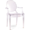Buy  Children Armchair Louis King Design Transparent Purple transparent 54010 - in the EU