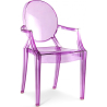 Buy  Children Armchair Louis King Design Transparent Purple transparent 54010 - in the EU