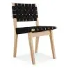 Buy 667 V Side Chair- Wood Black 16457 - prices