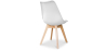 Buy Brielle Scandinavian design Chair with cushion  White 58293 home delivery